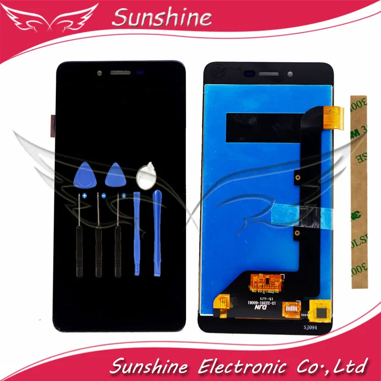 

Tested LCD Display Screen For Highscreen Easy S LCD With Touch Panel Digitizer Screen Assembly