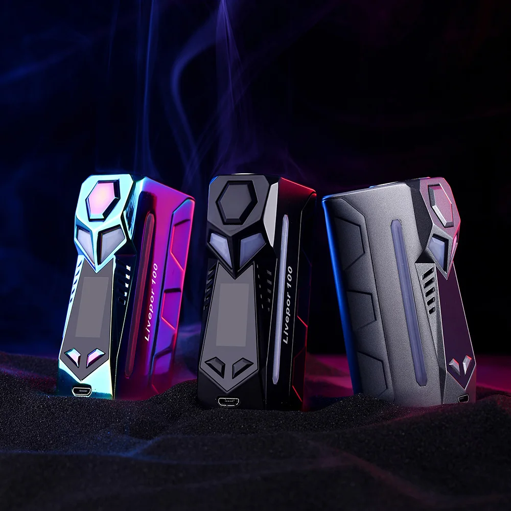 Цена Оригинальный 100 Вт Yosta Livepor коробка мод с 0,01 s Быстрая Скорость Стрельбы и 0,96 дюймовый цветной экран электронной сигареты Vape мод VS люкс мод