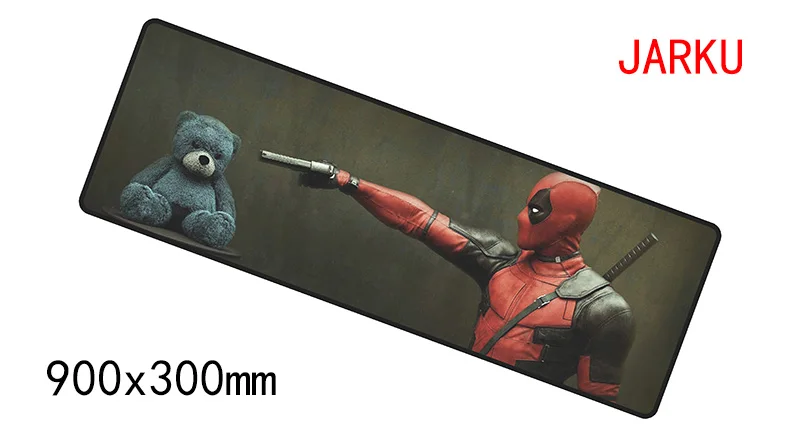 900x300x2 мм Deadpool коврик для мыши горячая Распродажа игровой коврик для мыши геймер Коврик для мыши s Игровой Компьютер объемный рисунок padmouse