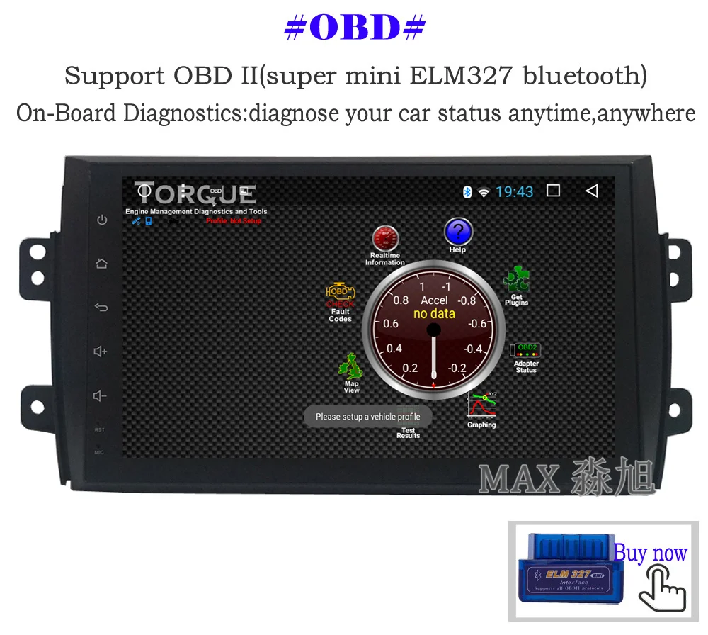 Clearance MAX GPS Navigation System Android 8.1.0 Car DVD For Suzuki SX4 2006 -2013 Car Radio RDS Bluetooth Call 4G WiFi SWC Free Map 13
