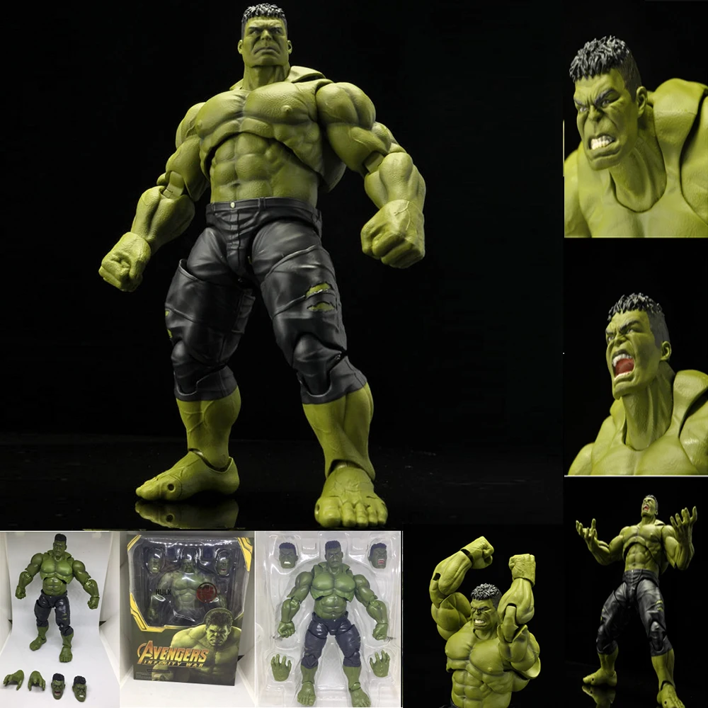 Figutts Мстители 4 Infinity War Халк ПВХ фигурка Коллекционная модель игрушки подарок