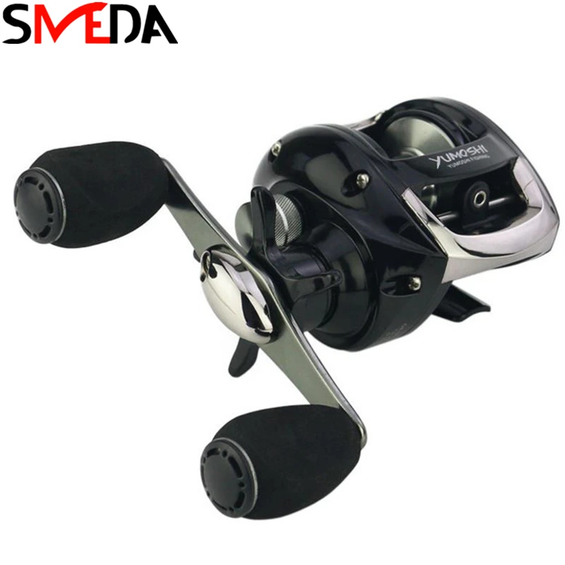 Приманка кастинговая катушка магнитный тормоз 6,2: 1 Рыболовная Приманка колеса высокая скорость Carretilha de pesca