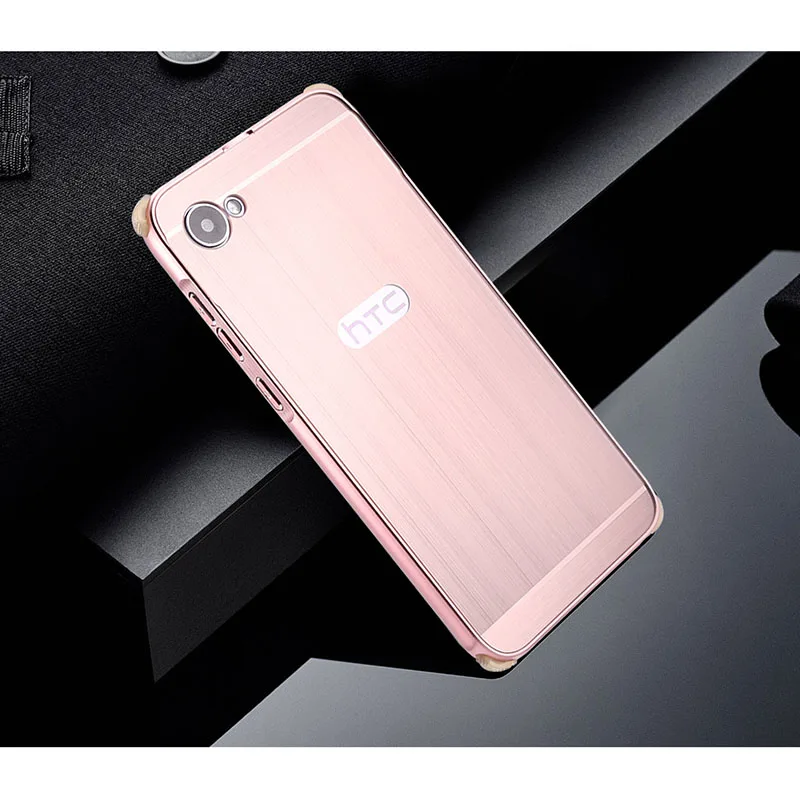 Для htc Desire 12 Plus 12+ чехол для htc Desire12 Матовый для задней крышки, Твердый чехол с пластинчатый металл рамка чехол для htc Desire 12