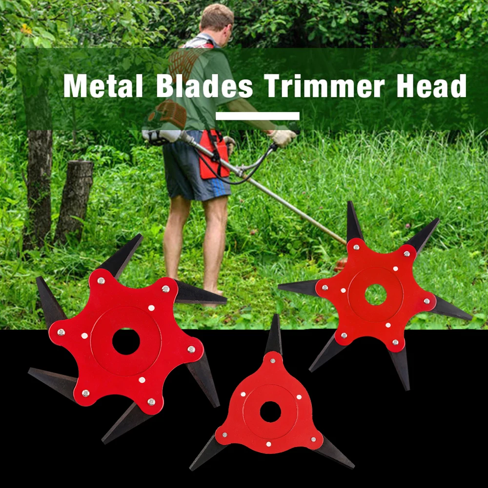 2019 NEWEST 3/6 Teeth Brush Cutter Blade Garden Grass Trimmer Head