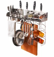 Настенные кухонные стеллажи