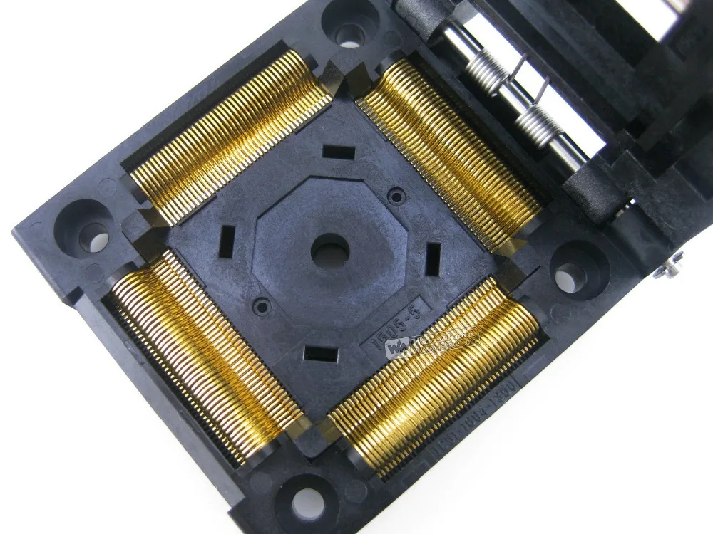 

Parts QFP176; TQFP176; FQFP176; PQFP176 IC51-1764-1505-5 Yamaichi IC Test Burn-in Socket Adapter 0.5Pitch Free Shipping