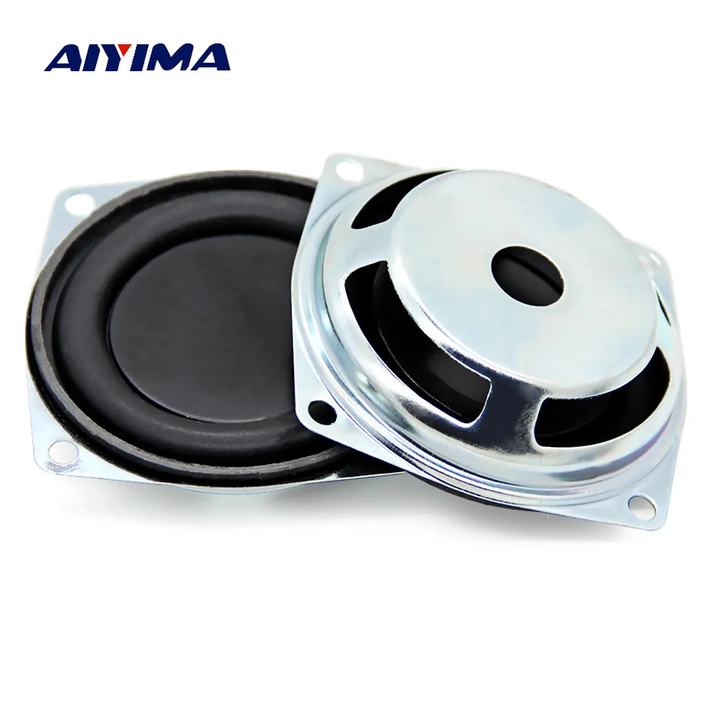 AIYIMA 2 шт. 66 мм басовый радиатор пассивный радиатор резиновая мембрана динамика вибрационная диафрагма усиленный басовый радиатор