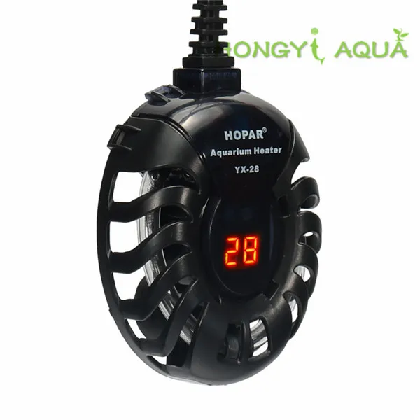 

1 piece plastic fish tank heating bar aquarium water heater explosion-proof heating bar mini round turtle bar LED digital HAIBA