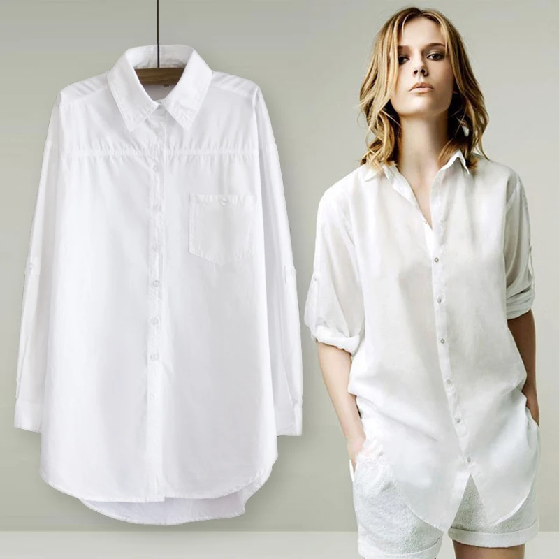 chemises blanches femme