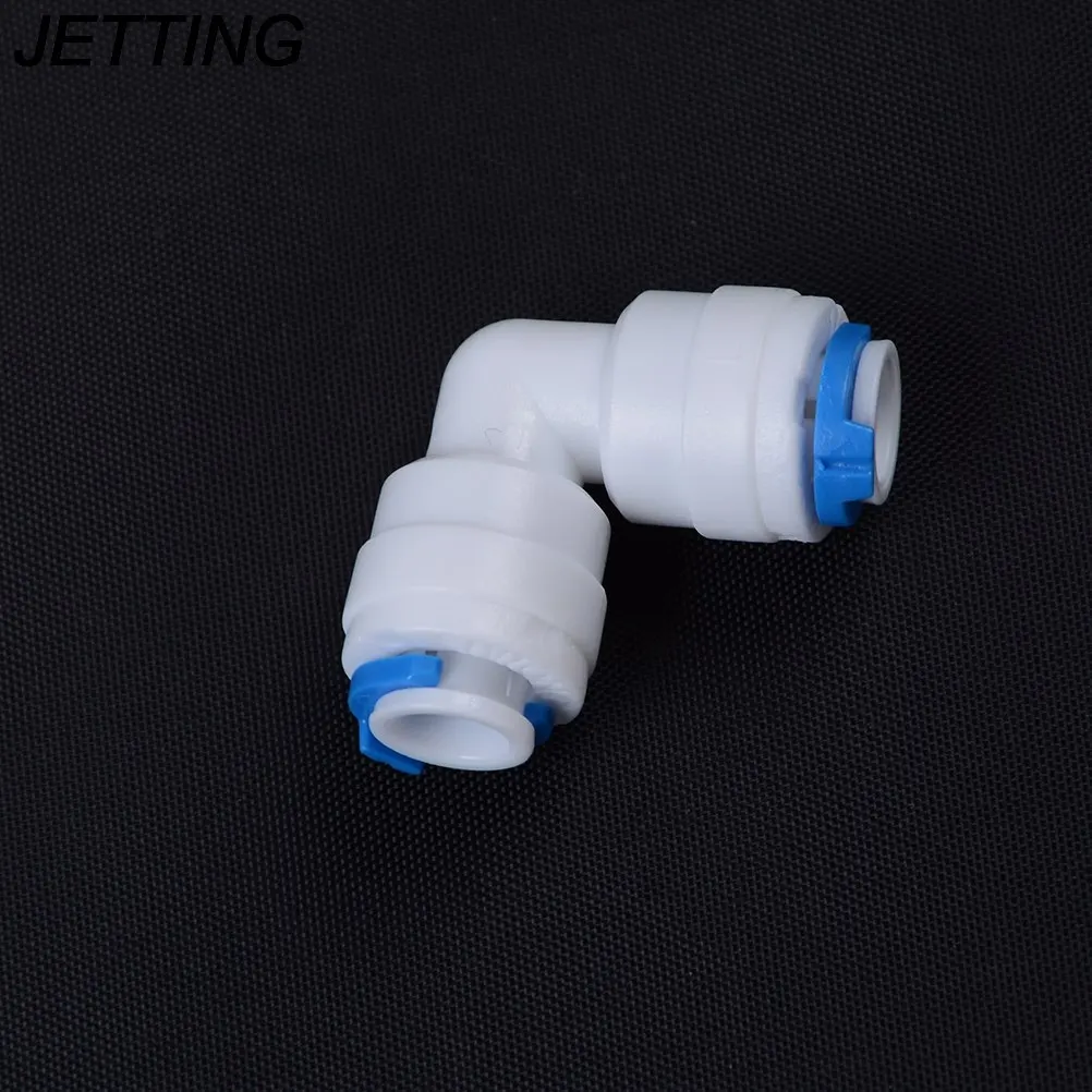 1/4 &quot 1/4&quot OD Трубки POM фитингов шланг Локоть Быстрый разъем Аквариум RO фильтр