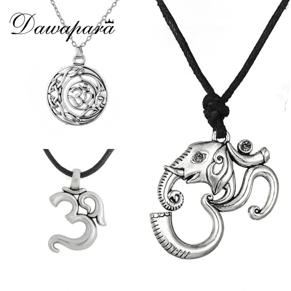 

Dawapara Mandala Ganesha Pendant Elephant Necklace Sun And Moon Online Shopping India Women Necklaces OM Yoga Indian jewelry