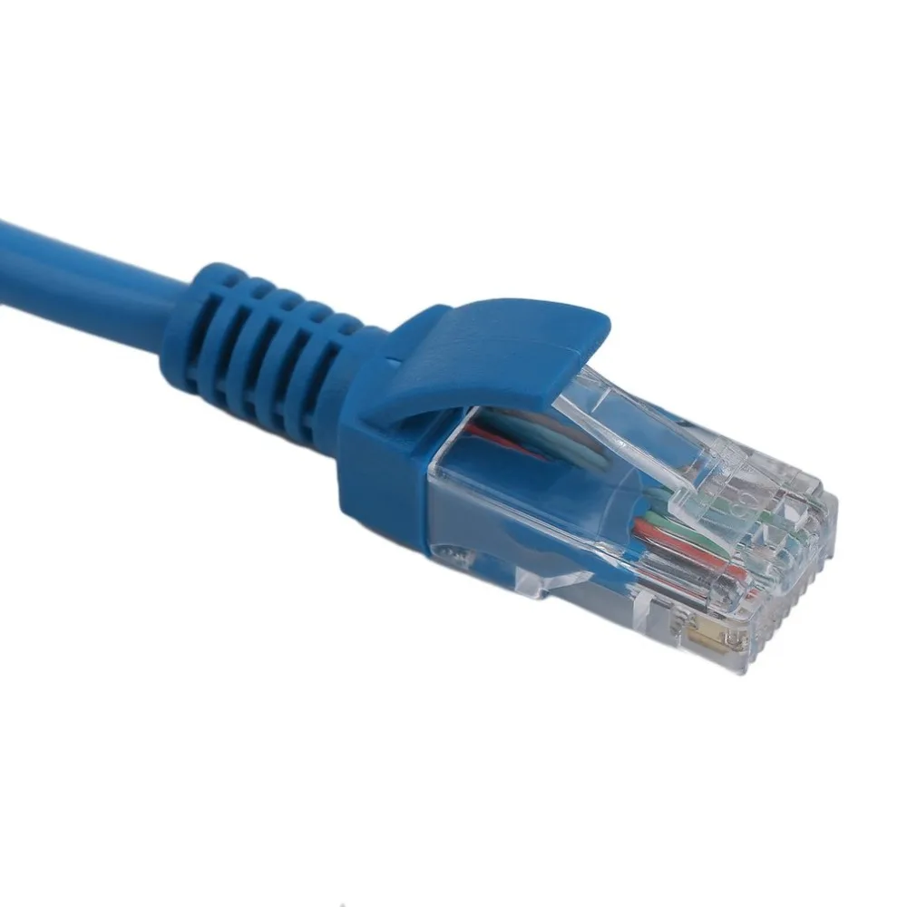 Прочный 50 футов RJ45 CAT5 CAT5E 480 Kpbs Ethernet сети Lan маршрутизатор патч-кабель профессиональный кабель передачи данных