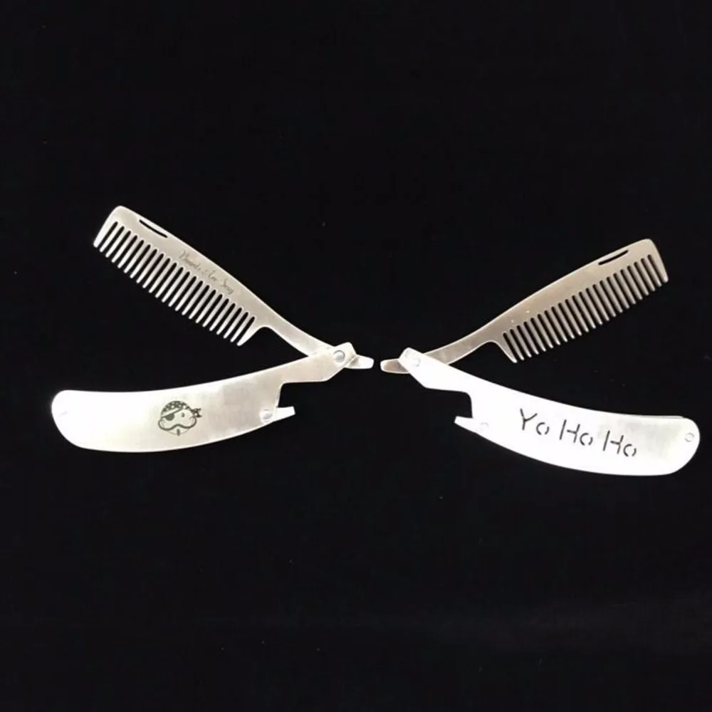 Buy Professional Men's mustache combs Anti Static