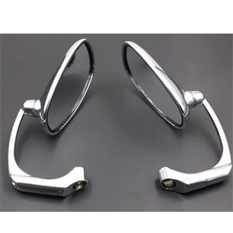 Chrome Motorcycle Rear View Mirrors Moto Backup Mirror Classic Motorbike Reflective Universal Motocycle Accessories for | Автомобили и