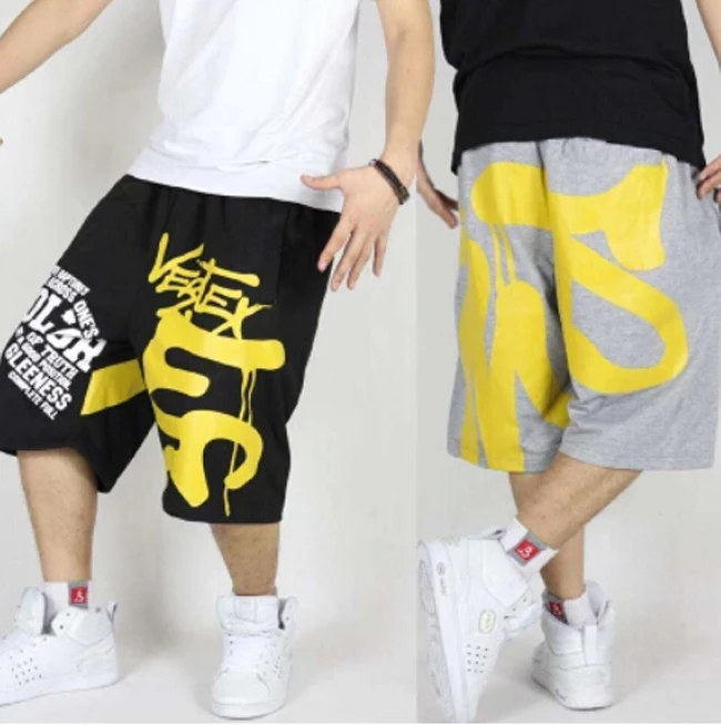 

Men Sweatpants Summer Hip Hop Capris Casual Loose Plus Size Short For Men
