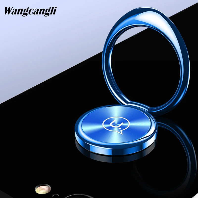 

Wangcangli finger ring holder for OPPO universal mobile phone ring magnetic adsorption mobile phone holder for iPhone 8