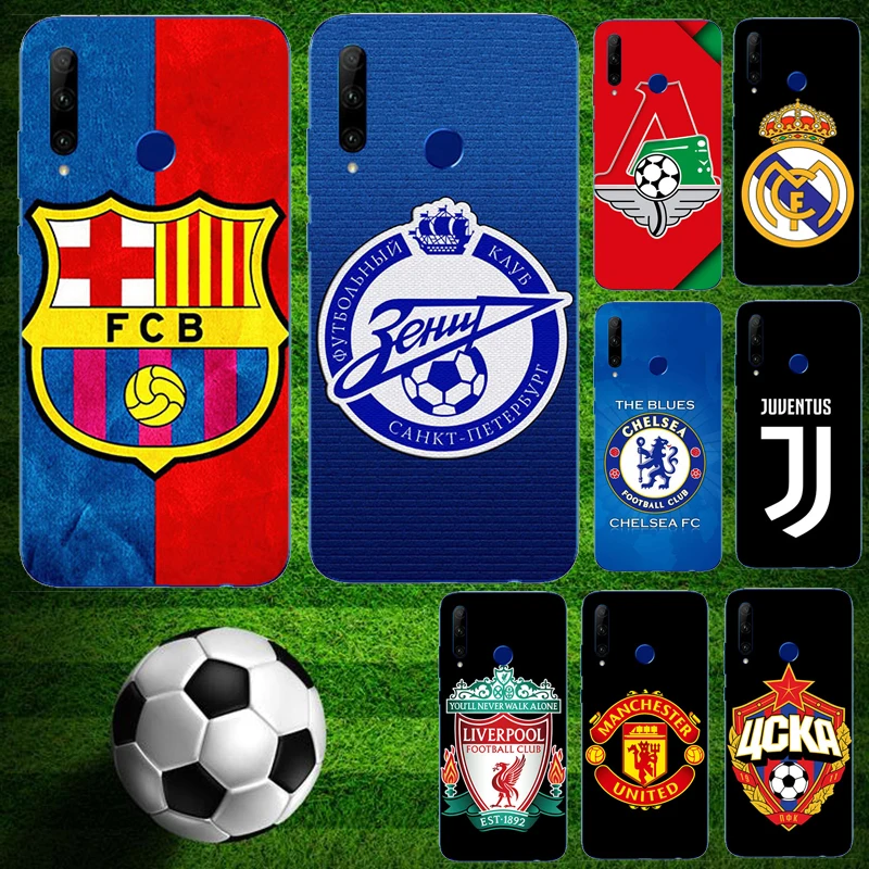 

football Cover For Huawei Honor 10I 20I 20 10 8S 8C 8A 8X Max Pro 9 Lite View 20 10 sports Soft Silicone TPU Phone case Cover