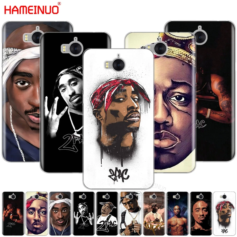 

HAMEINUO 2Pac Tupac Amaru Shakur cell phone Cover Case for huawei honor 3C 4X 4C 5C 5X 6 7 Y3 Y6 Y5 2 II Y560 Y7 2017