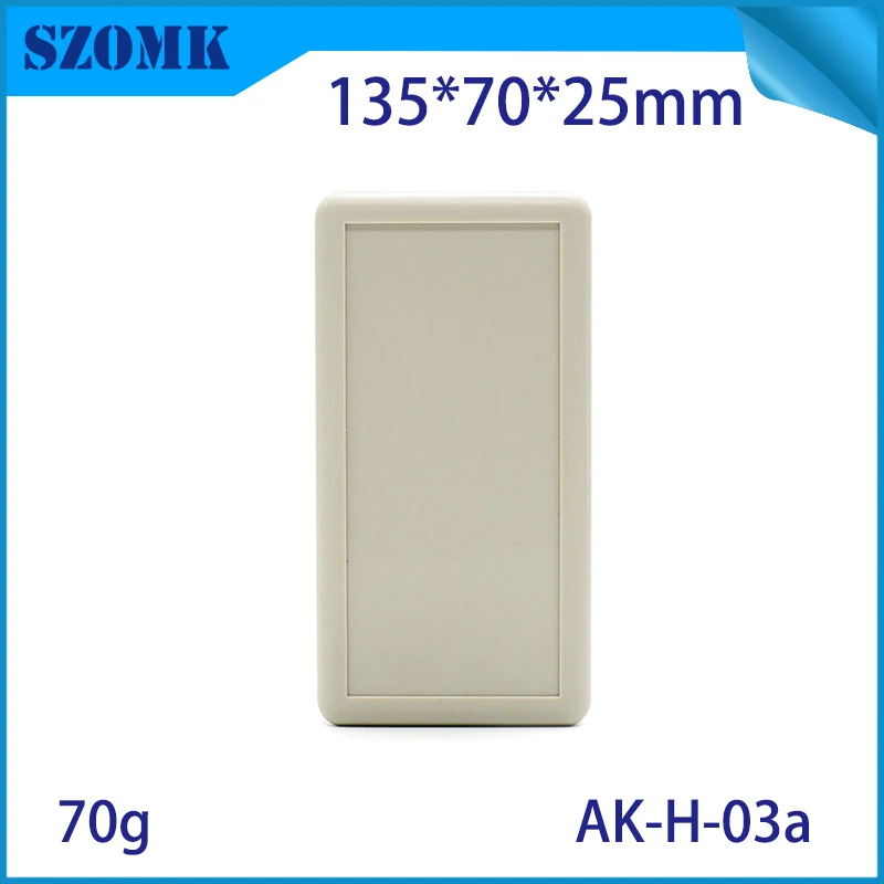 szomk handheld plastic enclosure for electronics plastic case 3 AA battery holder remote control box scanner plastic sensor shell plastic housing device box (1)