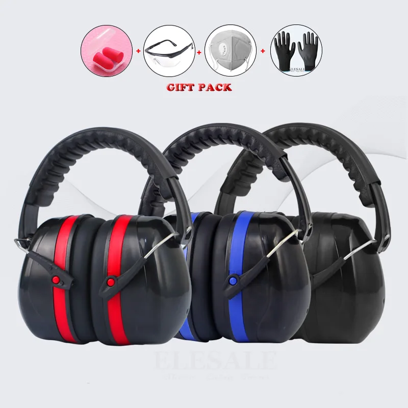 High Quality Anti Noise Adjustable Head Earmuff SNR 35dB Ear Protector