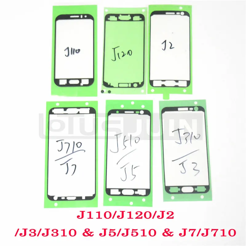 

2x Front Housing LCD Touch Screen original Adhesive Glue Tape Sticker for samsung Galaxy J1 Ace J1 J2 J3 J5 J7 2015 2016