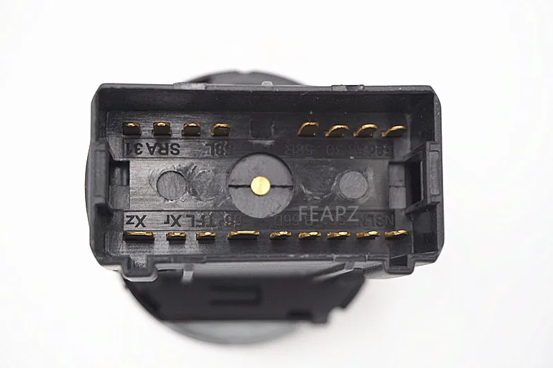 Для VW Golf MK4 Jetta 4 Bora 1998-2008 Passat B5 хромированный переключатель переднего света противотуманная фара лампа Кнопка фиксатора 3BD 941 531 A