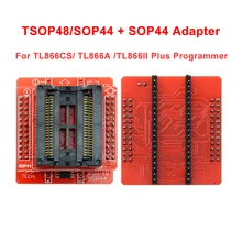 Оригинальные адаптеры TSOP48/SOP44 IC адаптер Комплект для MiniPro TL866II TL866A TL866CS универсальный программатор с SOP44 IC АДАПТЕР