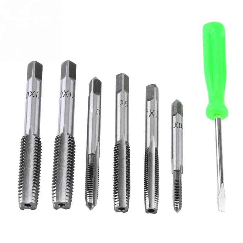 40 Pcs/set Hardened Metric Tap& Die Set Screw Thread Taper Hand tools