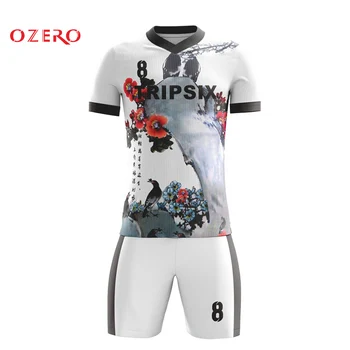 

top quality new men football uniforms custom 100% polyester