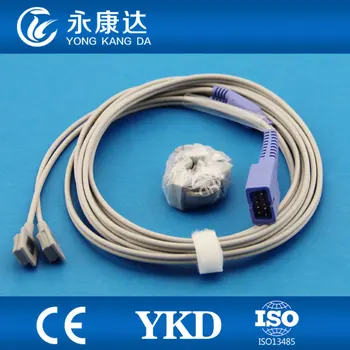 

Welch Allyn 53NTP oxiamx detachable Neonate Silicon Wrap spo2 sensor, ,Y-Style DB9pins, 3m