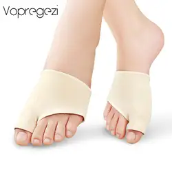 Vopregezi 4 шт. Профессиональный Педикюр Инструменты Toe вальгусной корректор силиконовые ноги ортопедические коврик для Пальцы Сепаратор по