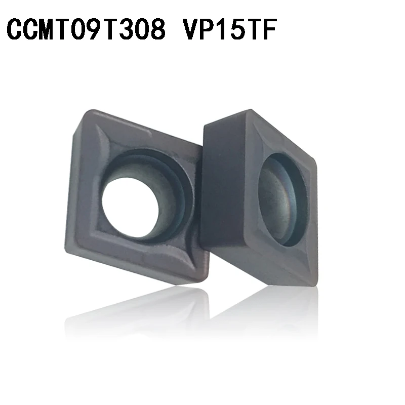 

20PCS CCMT09T308 CCMT32.52 VP15TF carbide inserts Internal Turning tool CCMT 09T308 Lathe Tools Milling cutter CNC tool
