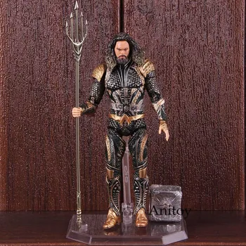 

DC Comic Aquaman Figure Justice League Arthur Curry Mafex Action Figure Collectible Model Toy