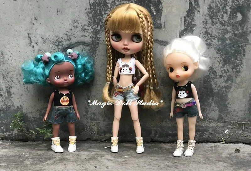 [MG665] ; кукольная обувь Neoblythe; кожаные парусиновые ботинки; подходит для Blyth Azone; кукла licca Outfis; розничная