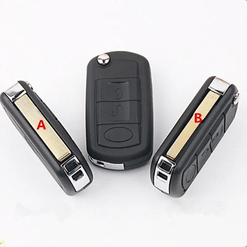 

DAKATU 3 Buttons Replacement Car Key Case For Land Rover Range Rover LR3 discovery Sport Folding Flip Remote Key Shell