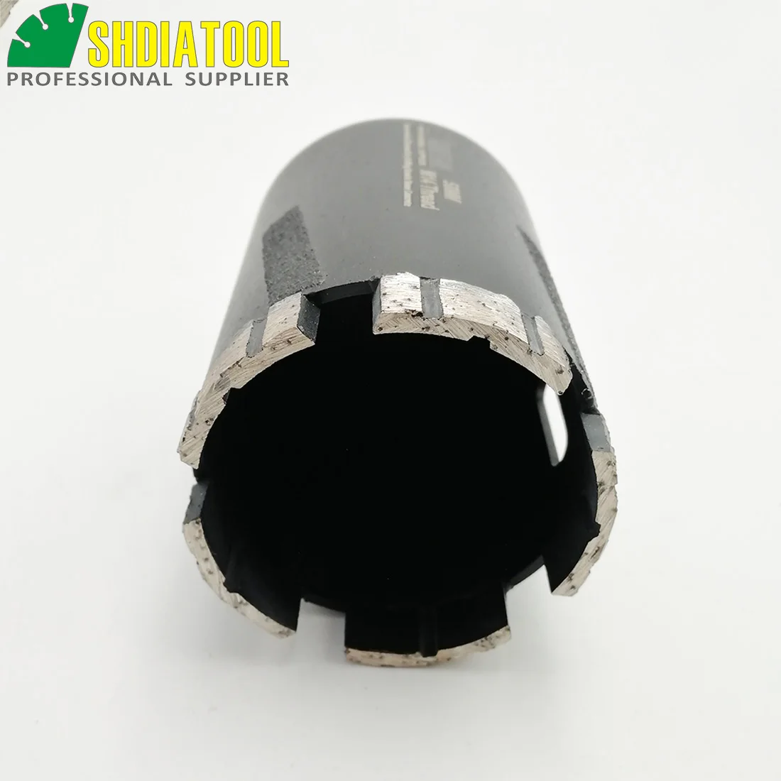 SHDIATOOL 2pcs M14 58mm Laser Welded Diamond Dry Drilling Core Bits With Side Protection Hole Saw Hard Granite Marble Drill Bit