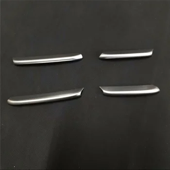 

WELKINRY car auto cover styling for Audi Q2 2016 2017 2018 ABS chrome front head fog lamp light trim