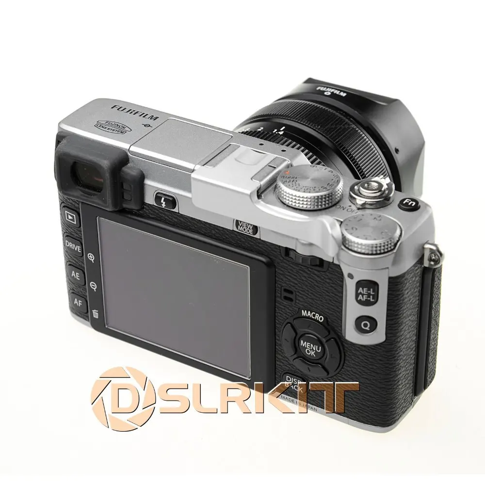 MACCHINA fotografica Thumb up Hand Grip per Fujifilm X100 X-Pro1 E1 E-PL3 Pentax Q Leica Nero 