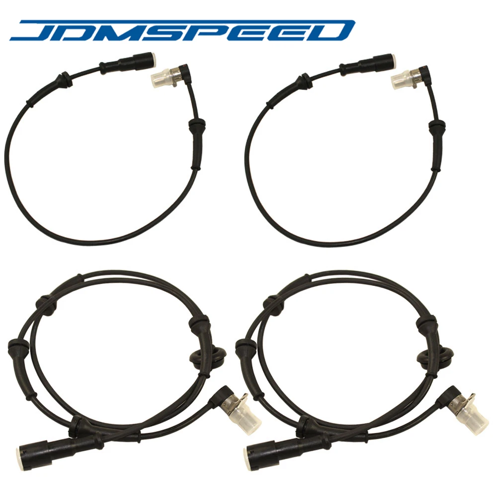 

JDMSPEED Brand New Front Rear L/R Wheel Speed ABS Sensors TAR100060 TAR100070 For Land Rover Discovery 1999-2004