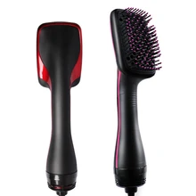 Профессиональная Фен-щетка многофункциональная электрическая Фен-щетка для волос Расческа для завивки волос Salo