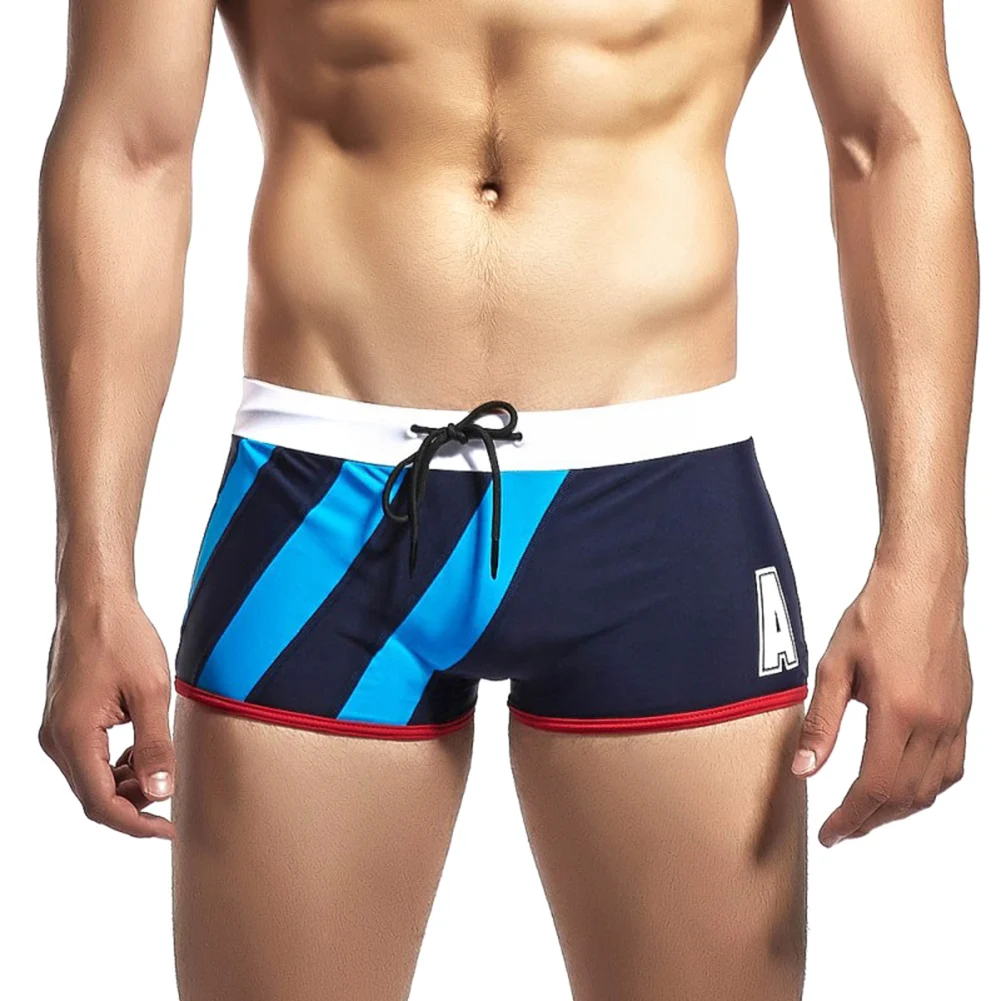 

High Quality Men Beach Shorts Letter Print Low Waist Swimming Trunks for Summer M-2XL NCM99
