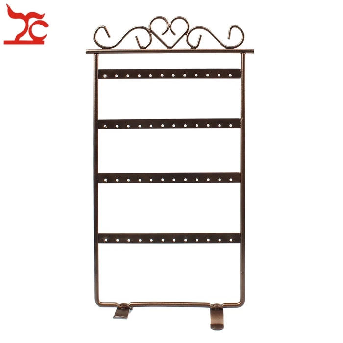 4 шт./партия металлические серьги с 48 отверстиями|jewelry showcase|earring displayearring display stand |
