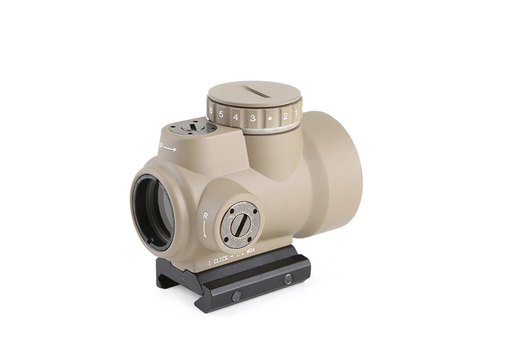 Scope + Hight Magorui Estilo Dot Sight Holographic Visão Baixo Mount Monte 1x25mm Mro Red 7 Magorui 1x25mm MRO Estilo Red Dot Sight