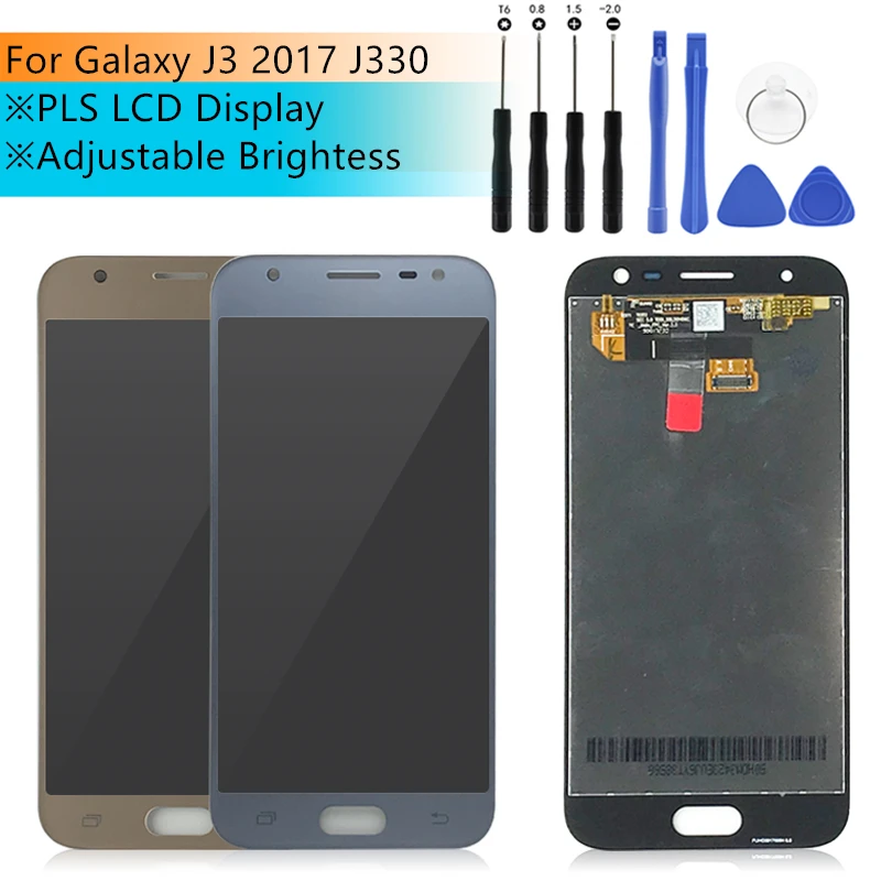 ЖК-дисплей для SAMSUNG GALAXY J3 2017 с сенсорным экраном и дигитайзером в сборе запасные