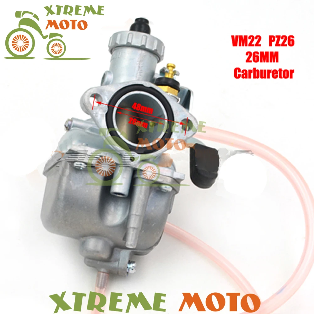 High Performance VM22 PZ26 26mm Carburetor Carb For Motorcycle Dirt Pit