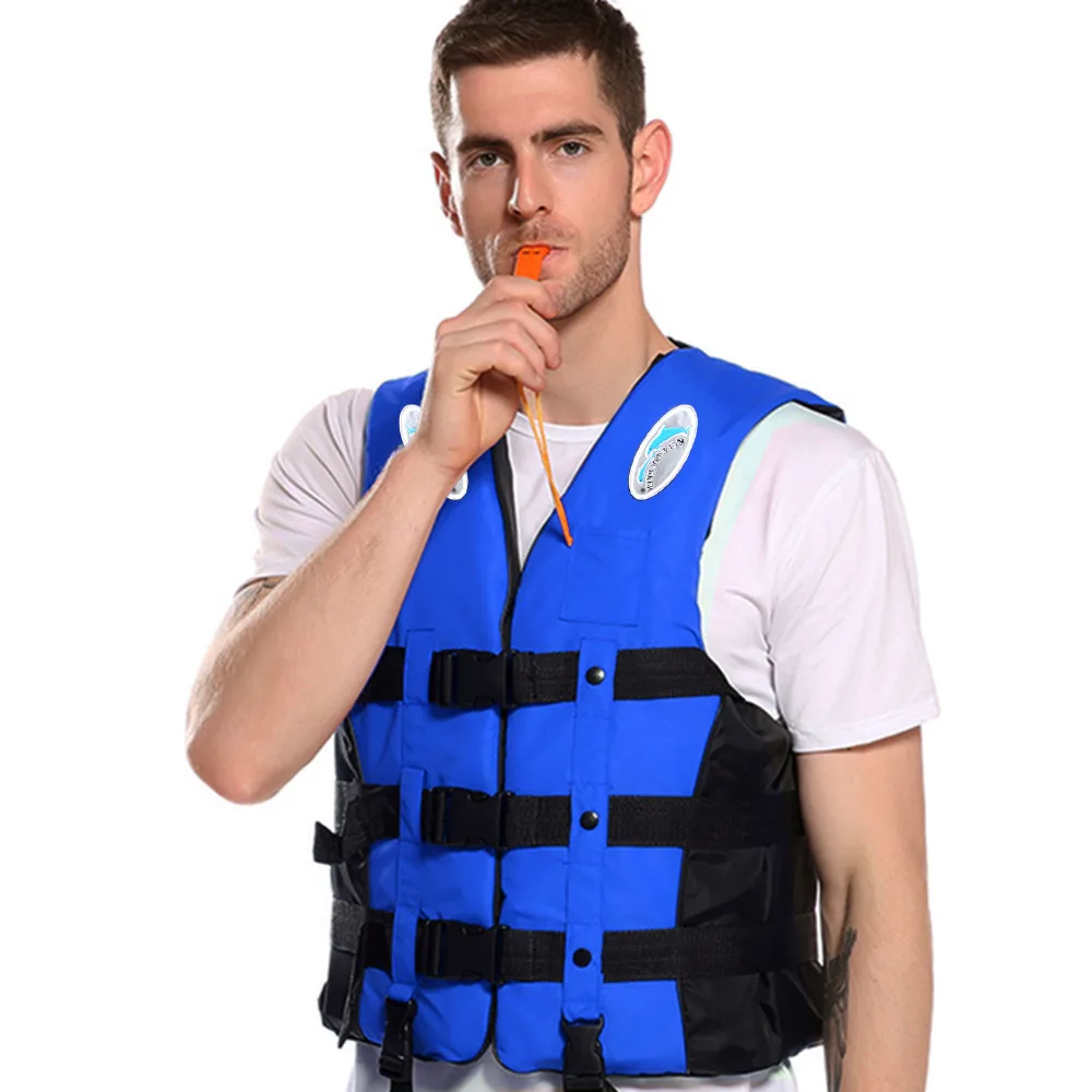 Water Sports Polyester Adult Life Jacket Universal Outdoor Swimming