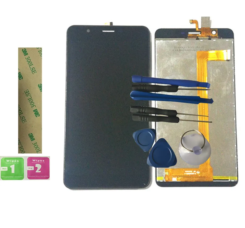 

RYKKZ For PB60GGJ3342 Touch Screen With LCD Display F-600011Q2M-A Digitizer Assembly Replacement With Tools+3M Sticker