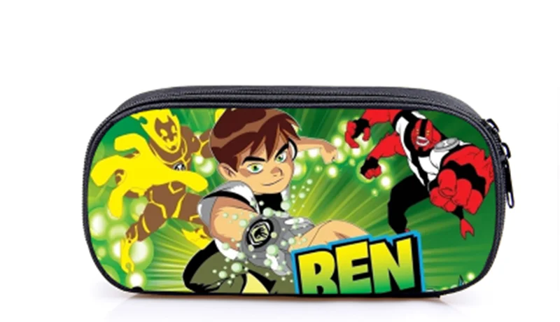 

Ben 10 Ben Tennyson Boy Girl Cartoon Pencil Case Bag School Pouches Children Student Pen Bag Kids Purse Wallet