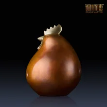 Медный мастер медные украшения "деньги" Курица(копилка) предметы домашнего обихода орнамент