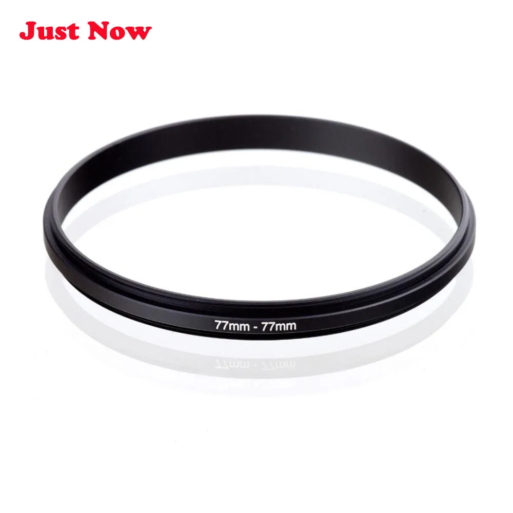 

JUST NOW High-quality 2PCS 77mm to 77mm Male to Male Macro Reverse Coupling Ring Adapter for Lens Mount for Extension Tubes Adap